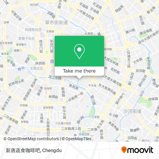 新唐蔬食咖啡吧 map