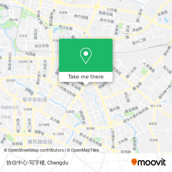 协信中心-写字楼 map