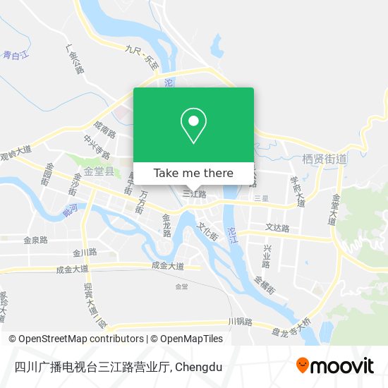 四川广播电视台三江路营业厅 map