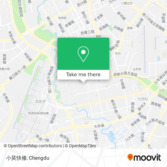 小莫快修 map