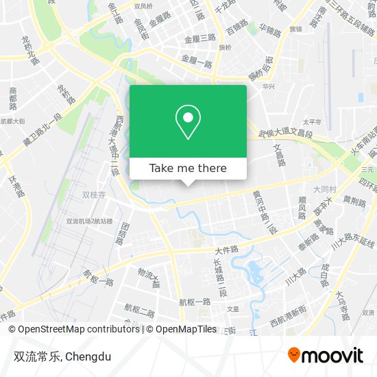 双流常乐 map