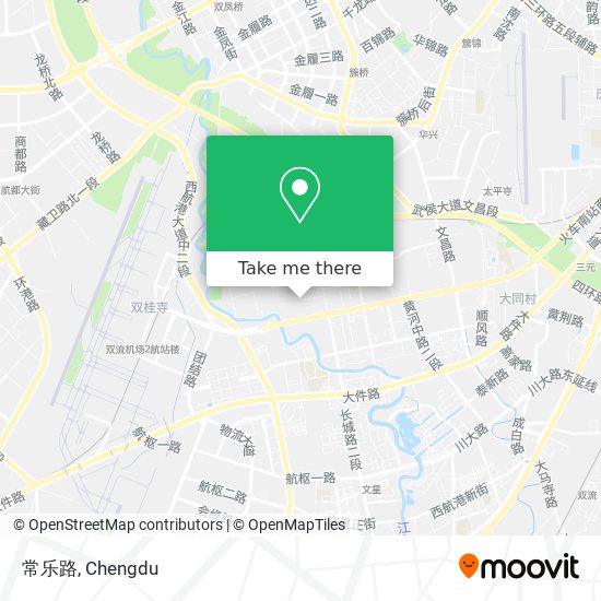 常乐路 map