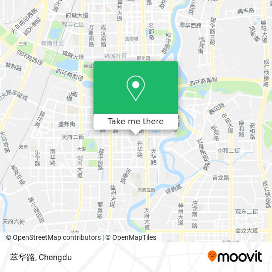 萃华路 map