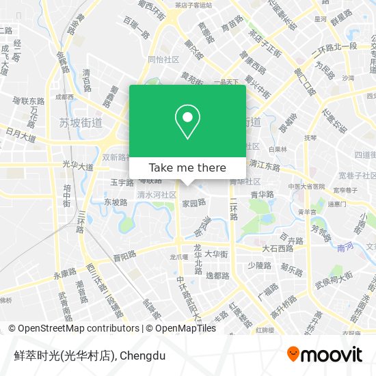 鲜萃时光(光华村店) map