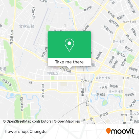 flower shop map