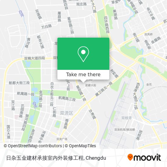 日杂五金建材承接室内外装修工程 map