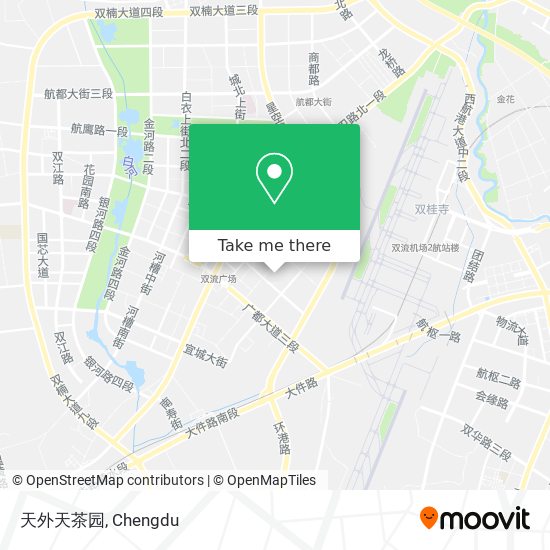 天外天茶园 map