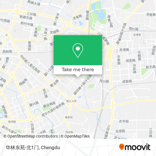 华林东苑-北1门 map