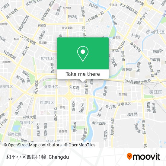 和平小区四期-1幢 map