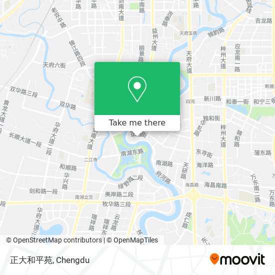 正大和平苑 map