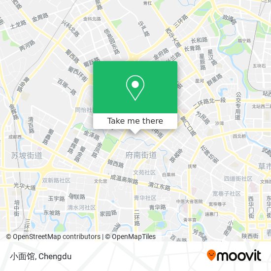 小面馆 map