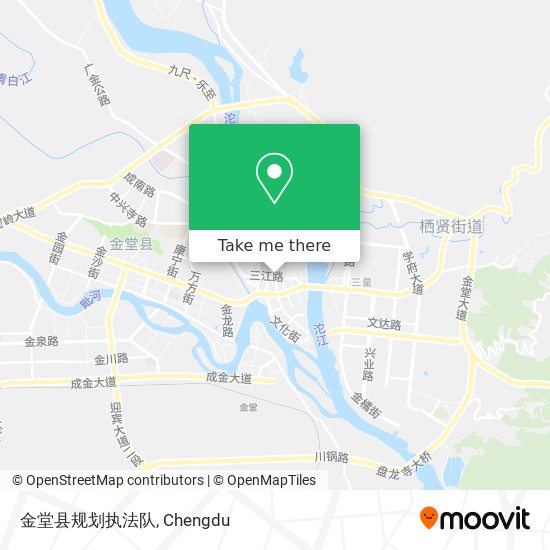 金堂县规划执法队 map