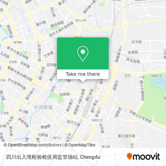 四川出入境检验检疫局监管场站 map