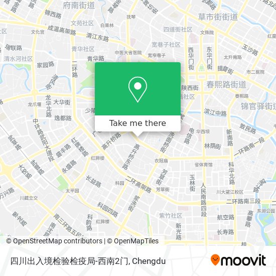 四川出入境检验检疫局-西南2门 map