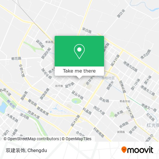 双建装饰 map