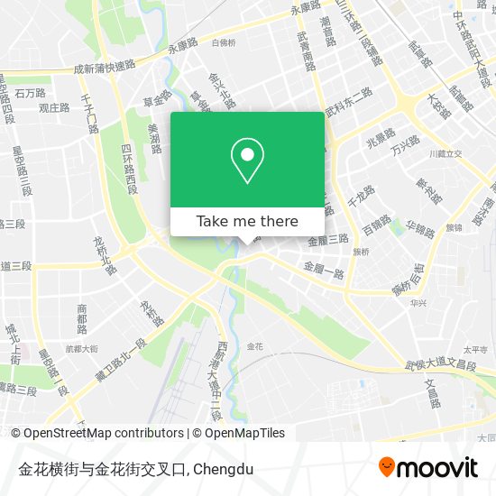 金花横街与金花街交叉口 map