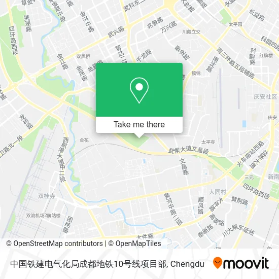 中国铁建电气化局成都地铁10号线项目部 map