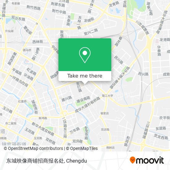 东城映像商铺招商报名处 map
