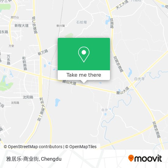 雅居乐-商业街 map