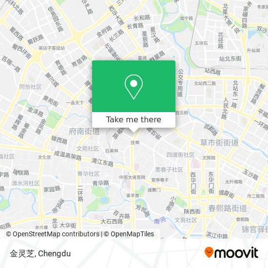 金灵芝 map