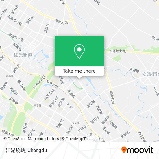 江湖烧烤 map