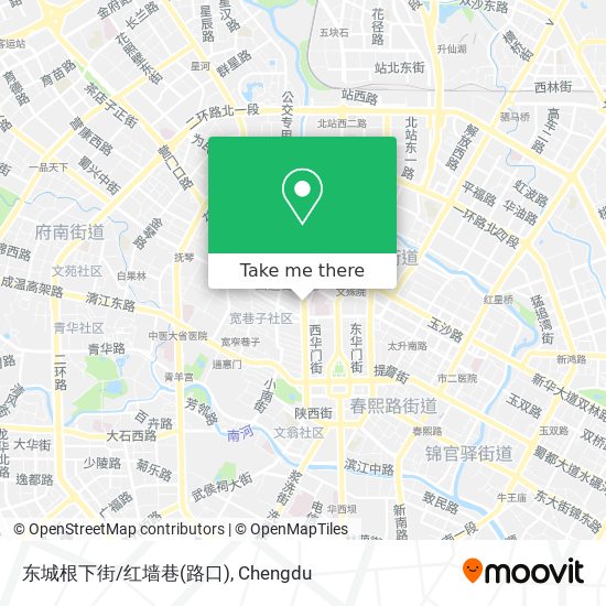 东城根下街/红墙巷(路口) map