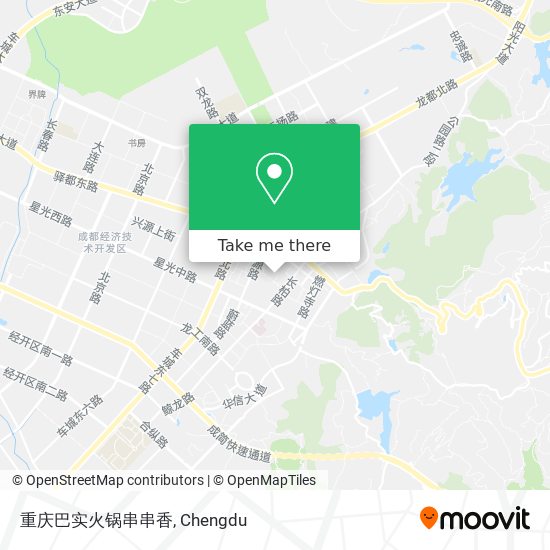 重庆巴实火锅串串香 map