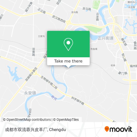 成都市双流蓉兴皮革厂 map