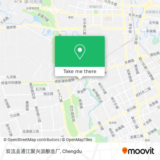 双流县通江聚兴源酿造厂 map