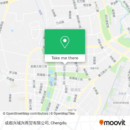 成都兴城兴商贸有限公司 map