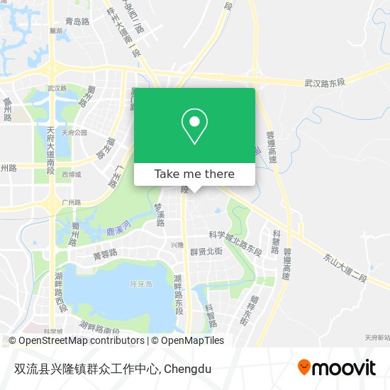 双流县兴隆镇群众工作中心 map