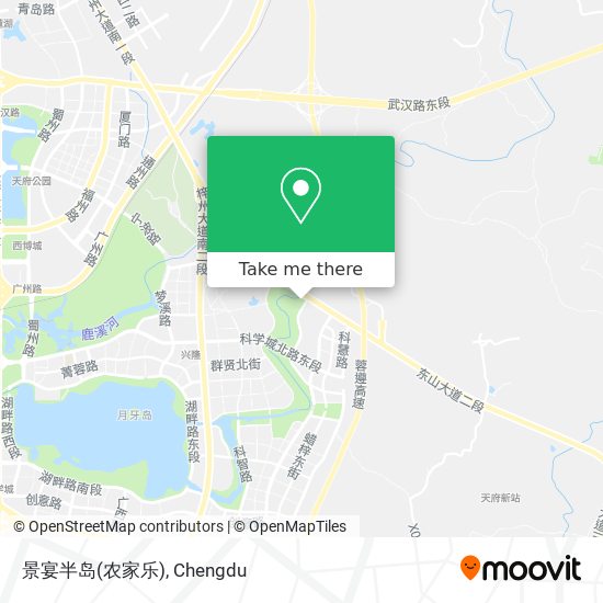 景宴半岛(农家乐) map