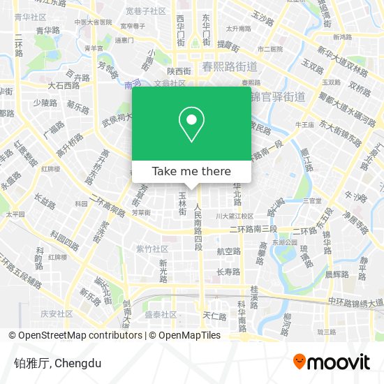 铂雅厅 map