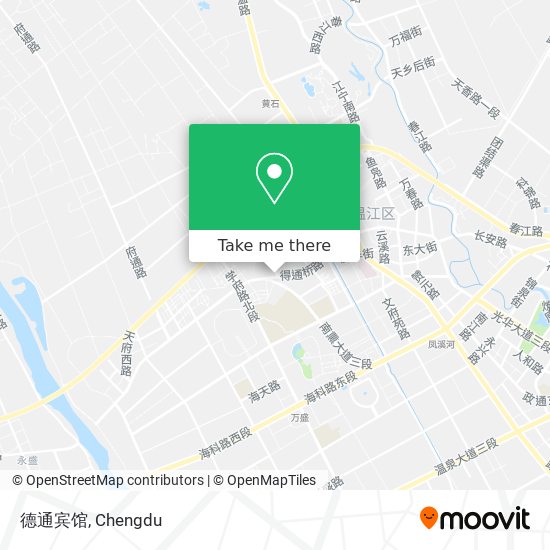 德通宾馆 map