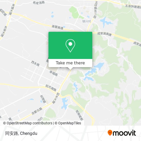 同安路 map
