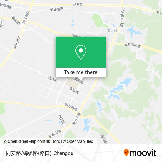 同安路/锦绣路(路口) map