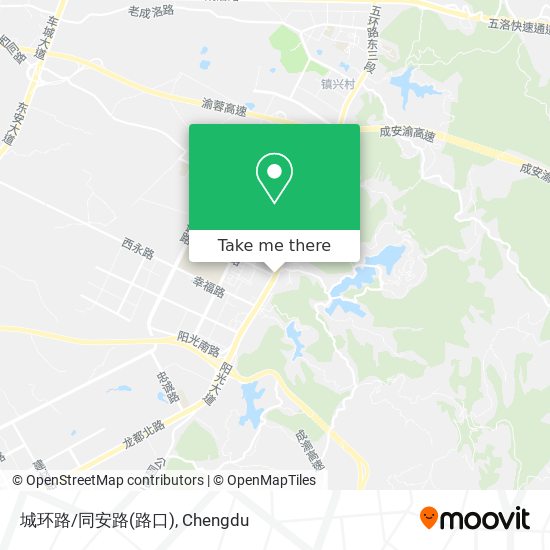 城环路/同安路(路口) map