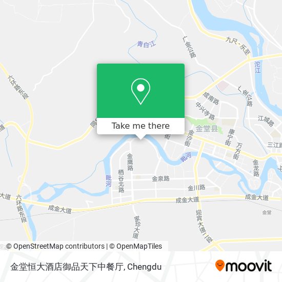 金堂恒大酒店御品天下中餐厅 map