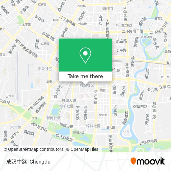 成汉中路 map