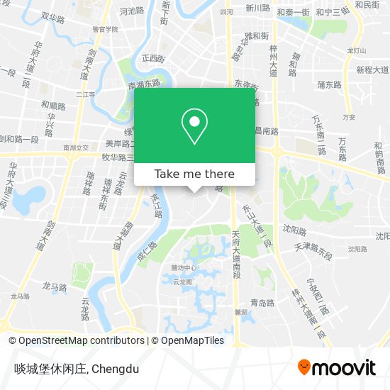 啖城堡休闲庄 map