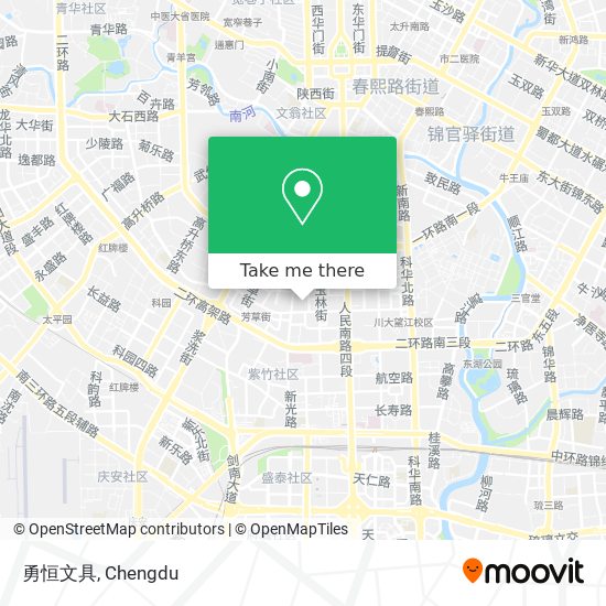 勇恒文具 map