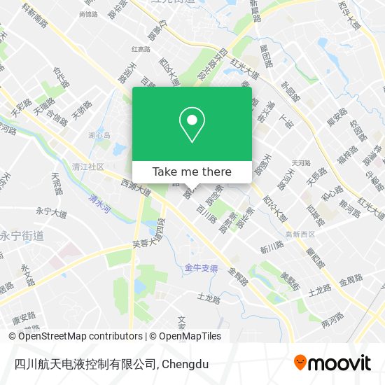 四川航天电液控制有限公司 map