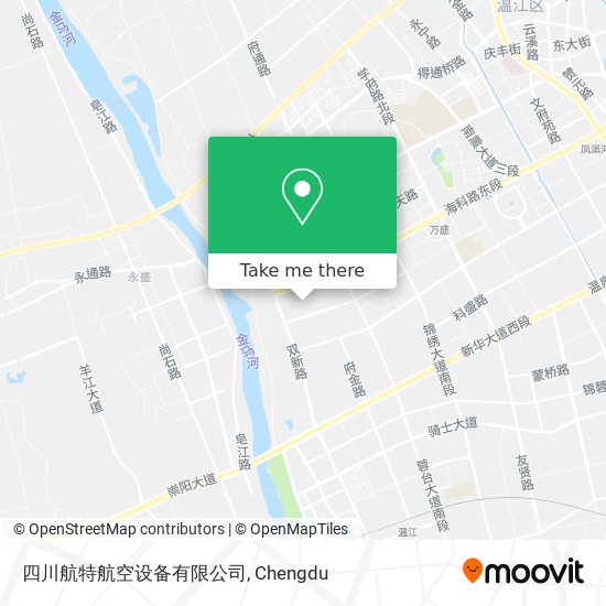 四川航特航空设备有限公司 map