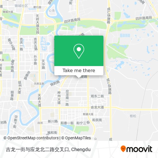 吉龙一街与应龙北二路交叉口 map