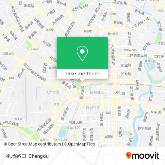 机场路口 map