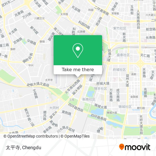 太平寺 map