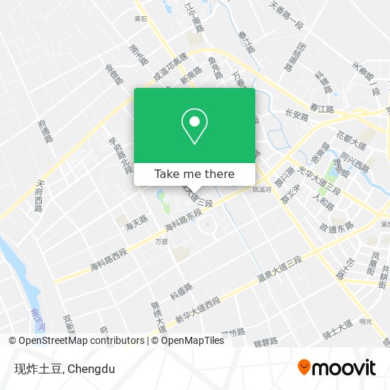 现炸土豆 map