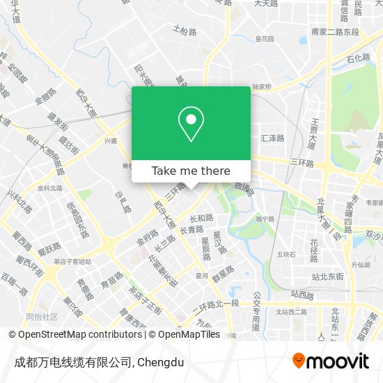 成都万电线缆有限公司 map