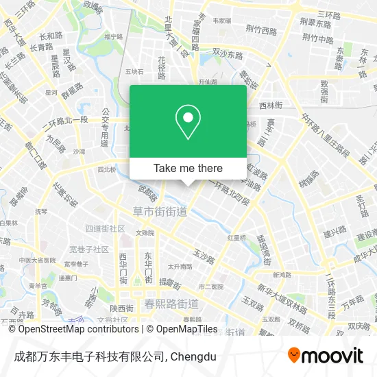 成都万东丰电子科技有限公司 map