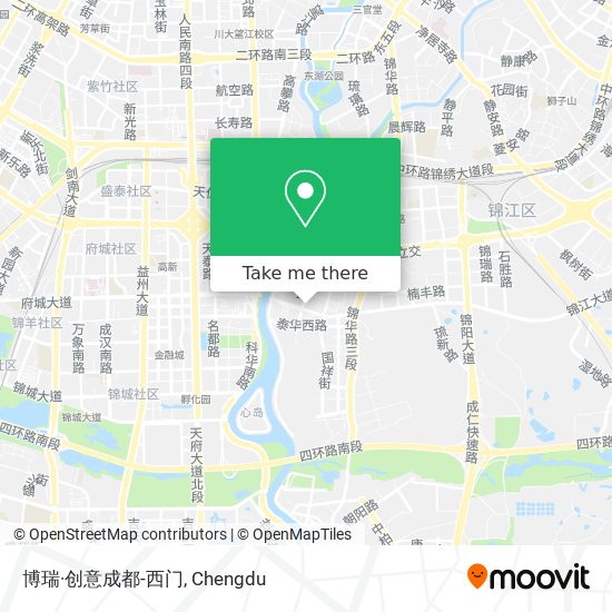 博瑞·创意成都-西门 map